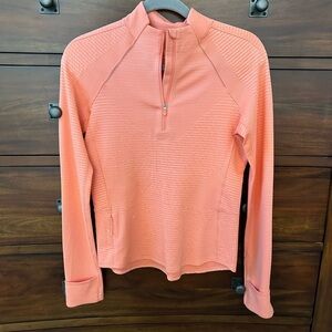 Lululemon Women's Coral Quarter-Zip Top